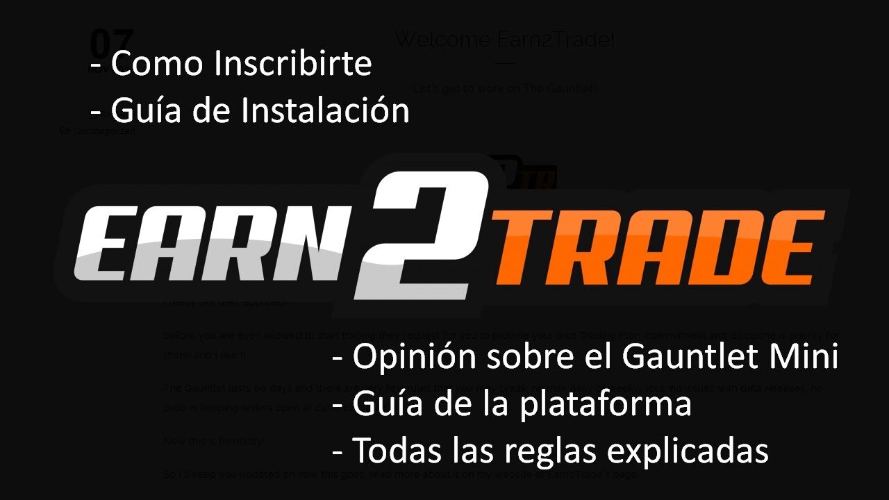 Earn2Trade - Fondeo de Traders de Futuros - Guía Completa y Consejos