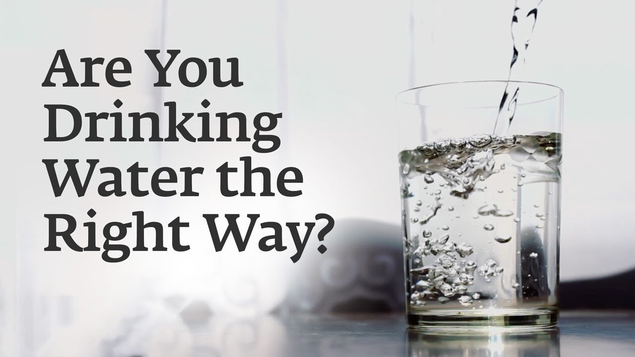 Are You Drinking Water the Right Way? - Sadhguru...!