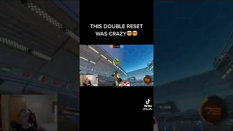 First double reset wow #rocketleague #shorts