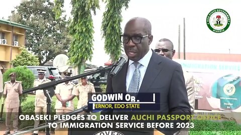 Obaseki, FG launch passport production centre, enhanced e-passport in Benin