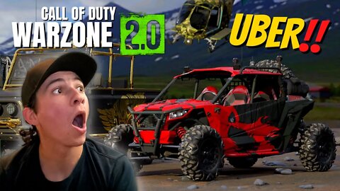 I'M A WARZONE UBER DRIVER!! | *CRAZY* Call of Duty Warzone 2 Proximity Chat Funny Moments & Fails