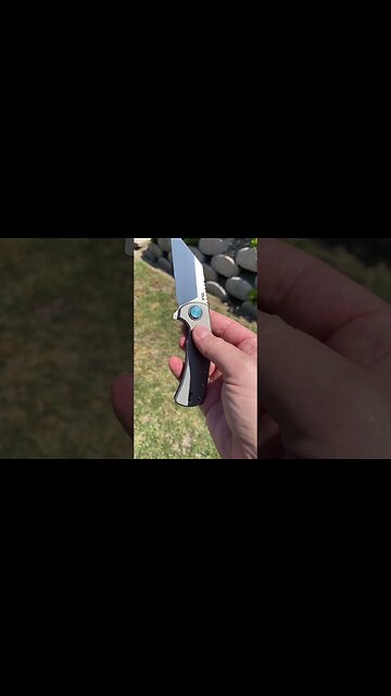 MAN!!! Wicked Wharning button x Terra Mundi knives #edcknife #edccommunity #edc