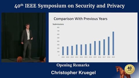 IEEE S&P 2019 Opening Remarks Program Chair