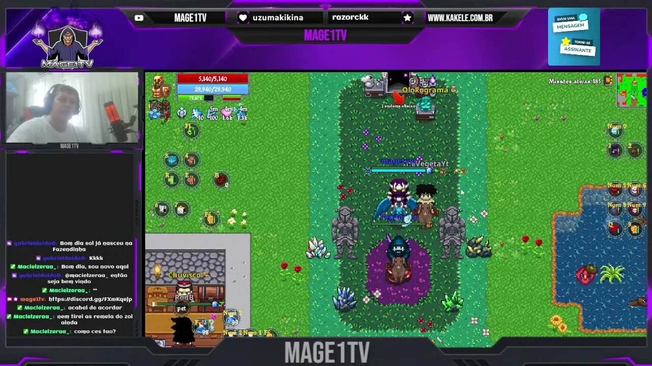 KAKELE : MAGO 998 .. VEM !