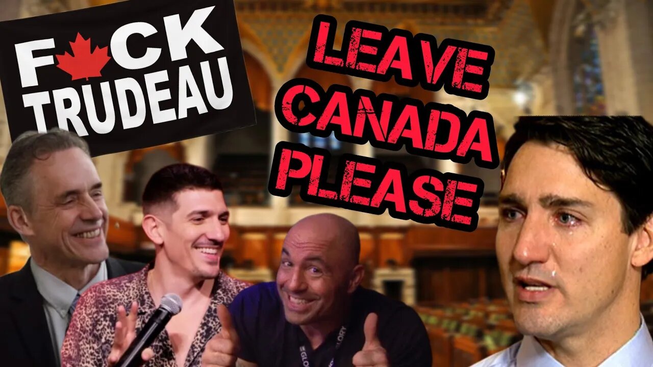 Justin Trudeau Getting TRASHED For 15 minutes by Joe Rogan Jordan Peterson Andrew Schulz