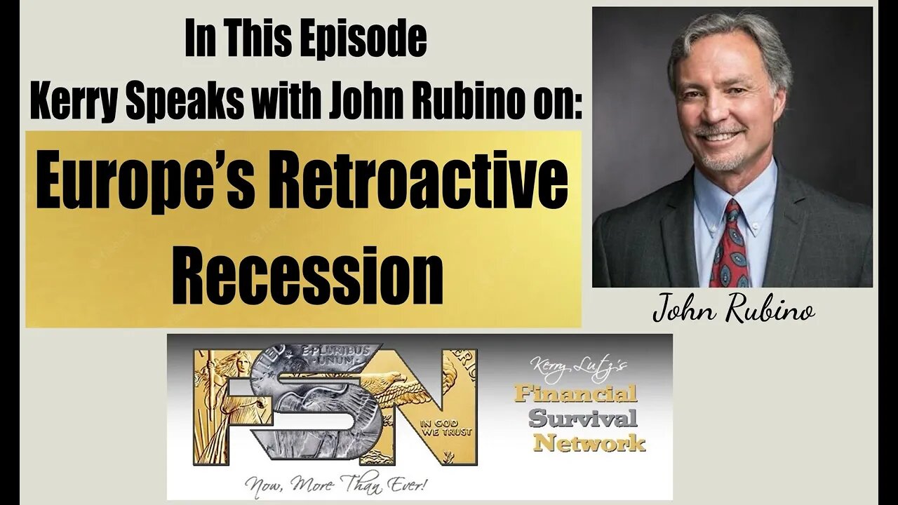 Europe’s Retroactive Recession - John Rubino #5831