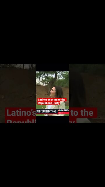 Latinos Moving to the Republican Party ￼#shorts #midterms2022 #latino #republican ￼
