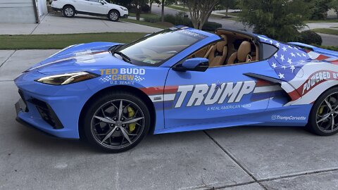 Ted Budd for US Senate - TrumpCorvette