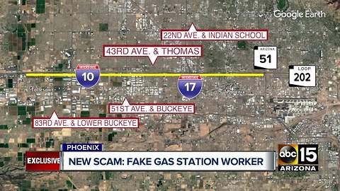 New scam: Woman posing as gas station worker to steal money