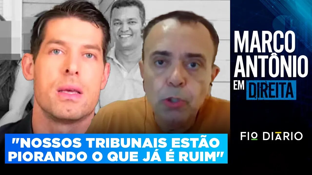 MORTE DE CLERISTON ESCANCARA A INSEGURANÇA JURÍDICA DO BRASIL - MARCO ANTÔNIO EM DIREITA #32