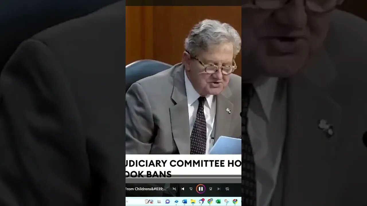 Senator Kennedy Reads Childrens Book with Sexually Explicit Content to Prove a Point