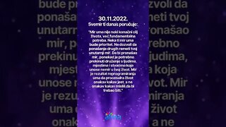 Poruka Svemira 30.11.2022. 💙