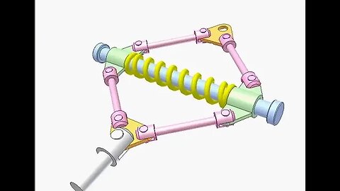 2822 Using compression spring to bear tension 2