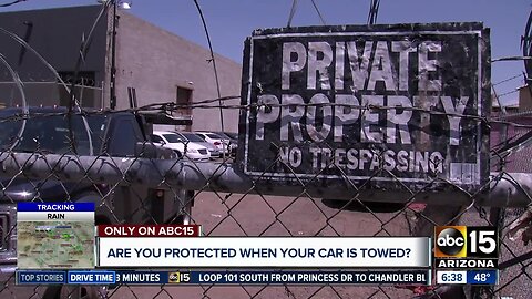 Are you protected when your car is towed?