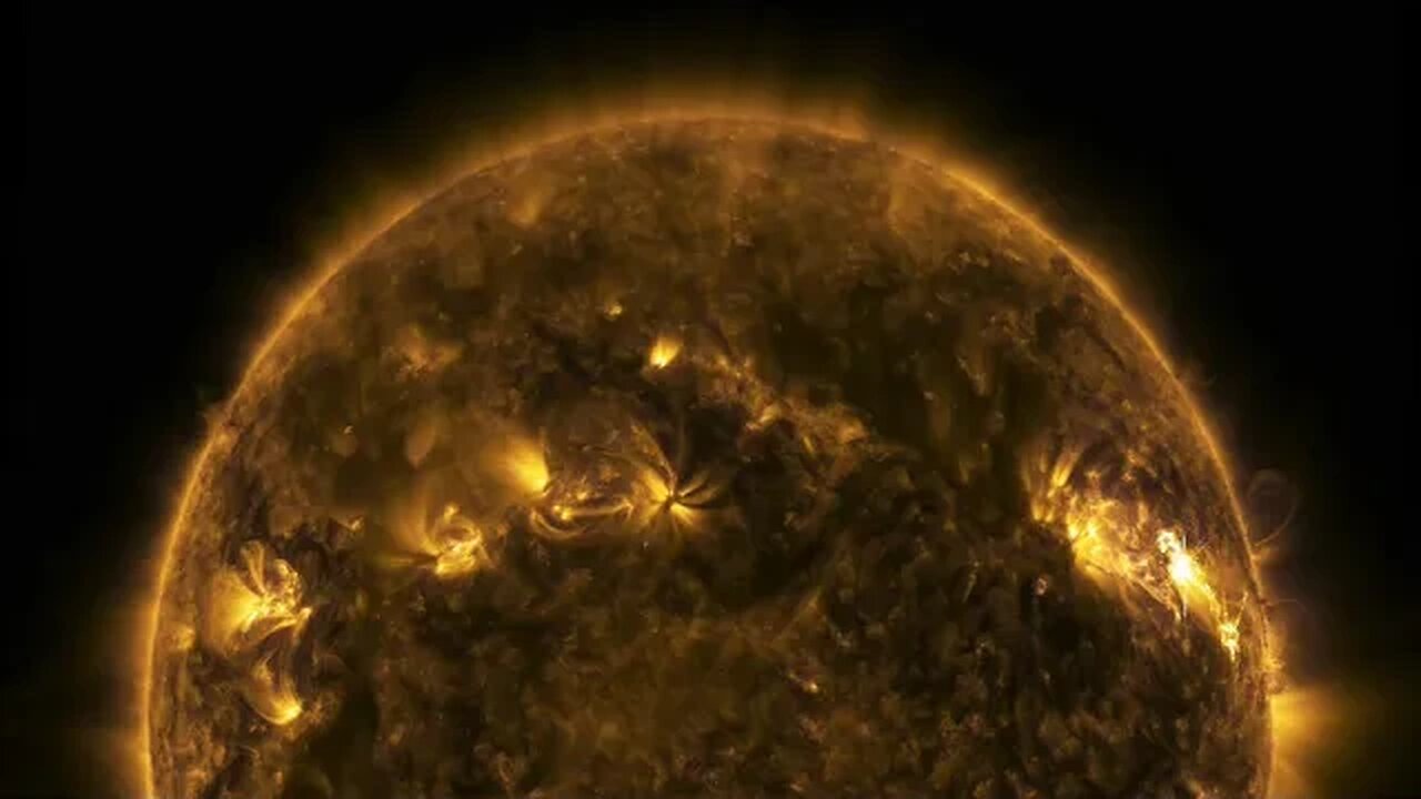 Captivating 4K Glimpse: NASA's Stunning Footage of the April 17 Solar Flare