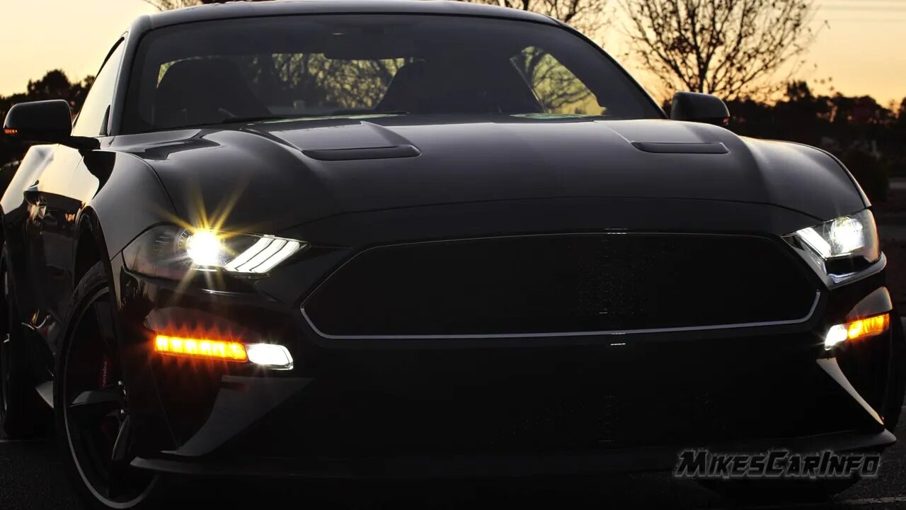 AT NIGHT: Ford Mustang BULLITT - Interior & Exterior Lighting Overview