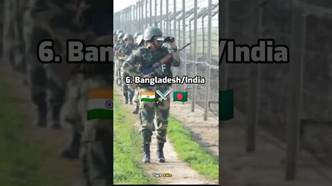 Top 10 Most Dangerous Border #shorts #viral #shorts #border