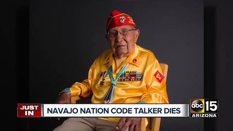 Navajo Code Talker Dies at 94