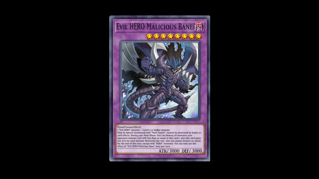 Yu-Gi-Oh! Evil HERO Malicious Bane