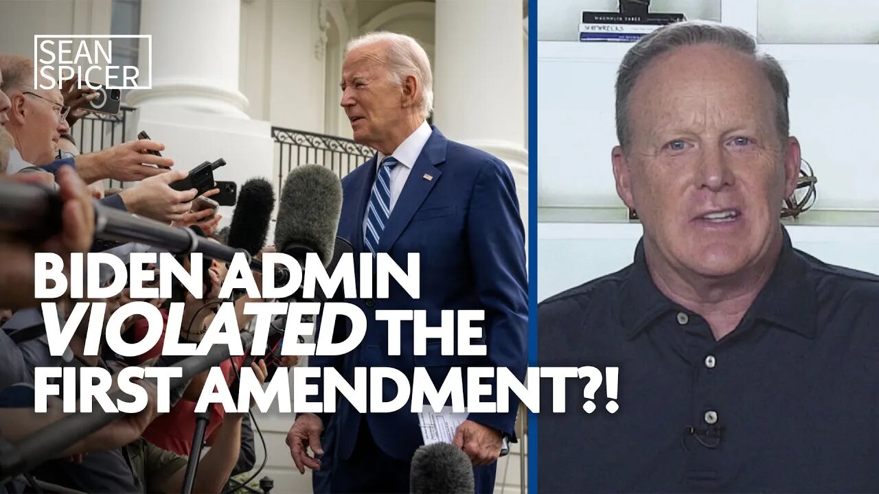 The Biden Administration likely VIOLATED the First Amendment