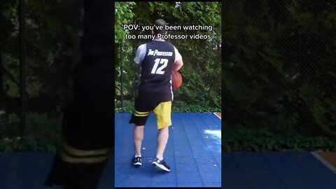 POV: you’ve been watching too many Professor videos 🏀🙌😂