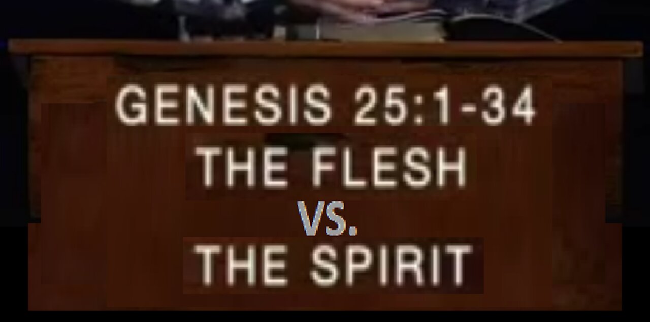 The Flesh vs The Spirit! 04/25/2021