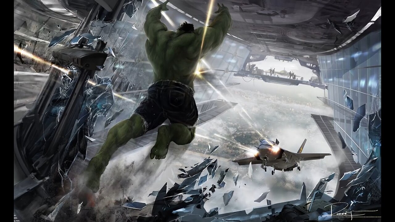 Thor ⚡ Vs hulk 💪 fight scene The avengers movie clip