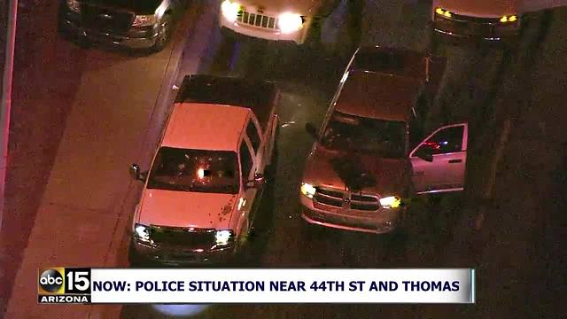 AIR15 over officer-involved shooting in Phoenix