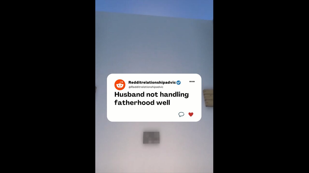Husband not handling fatherhood well