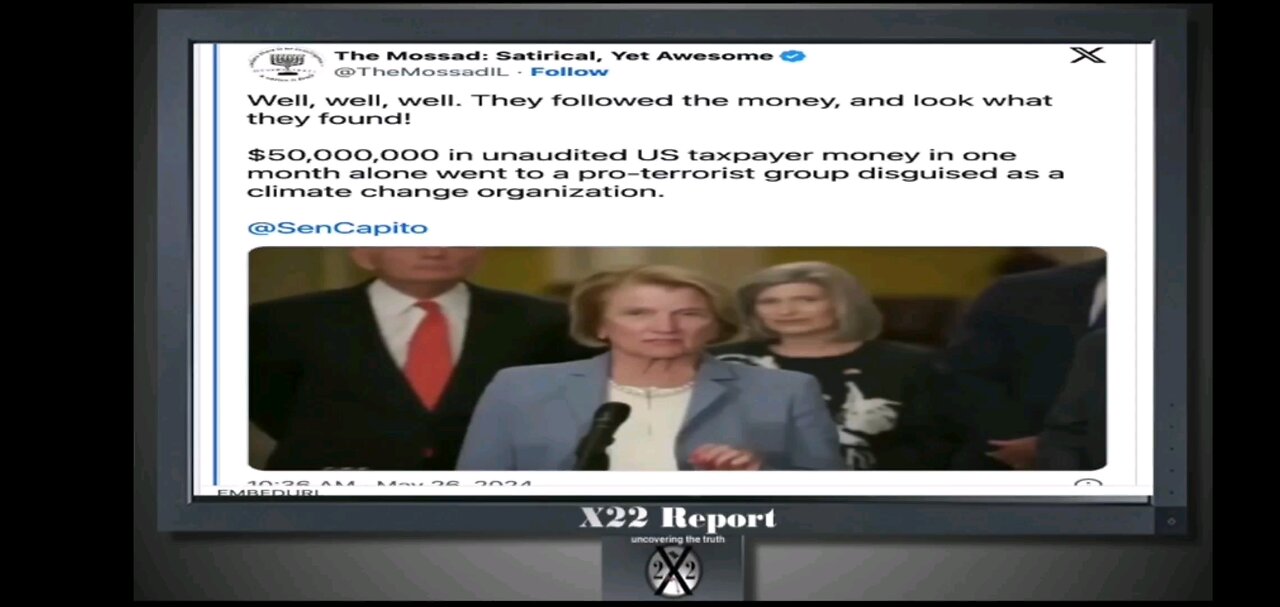 Senator Capito's Revelation