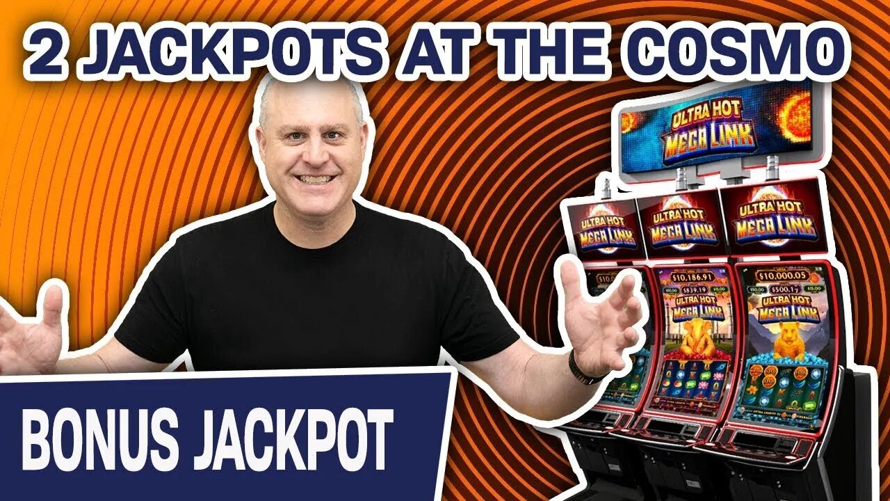 ✌ TWO Jackpots at Cosmo Las Vegas! 🍸 Ultra Hot Mega Link: Elephant MAX BETTING | Raja Slots