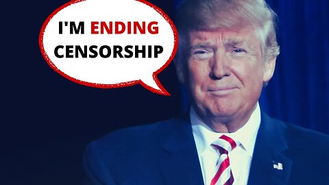 HUGE! Trump Announces Plan To End Big Tech Censorship