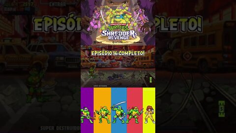 ✅TARTARUGAS NINJAS CORTES #96 - FASE 16