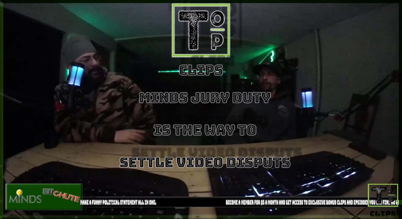 Minds Jury Duty Is The Way To Settle Video Disputs