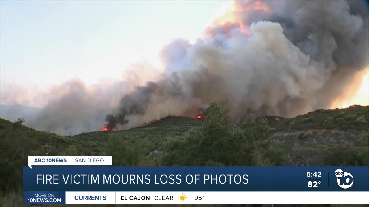 Valley Fire victim mourns loss of memories