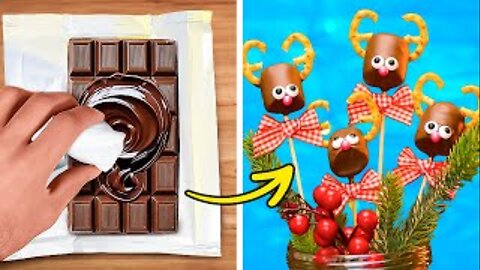 EASY CHRISTMAS DESSERTS YOU CAN MAKE IN MINUTES 🥰🍫