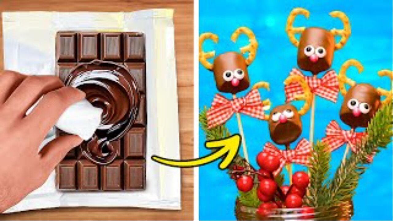 EASY CHRISTMAS DESSERTS YOU CAN MAKE IN MINUTES 🥰🍫