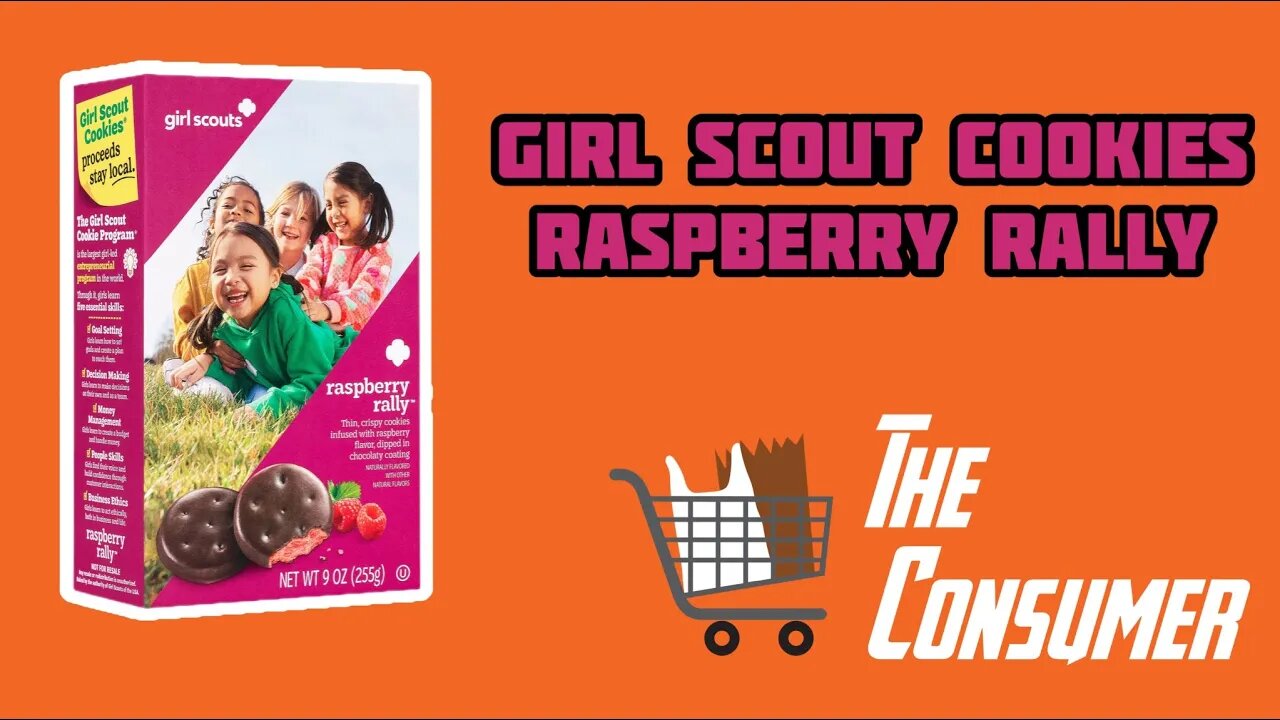 Girl Scout Cookies: Raspberry Rally