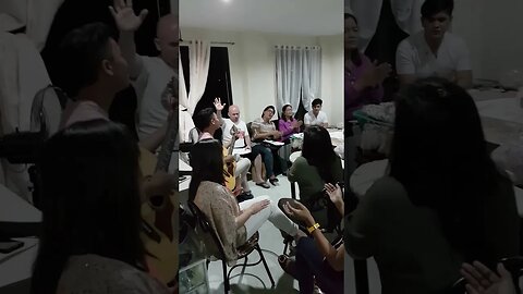 Worshipping in the Philippines with family and friends- 2017