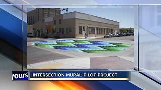 Boise intersection to see road mural