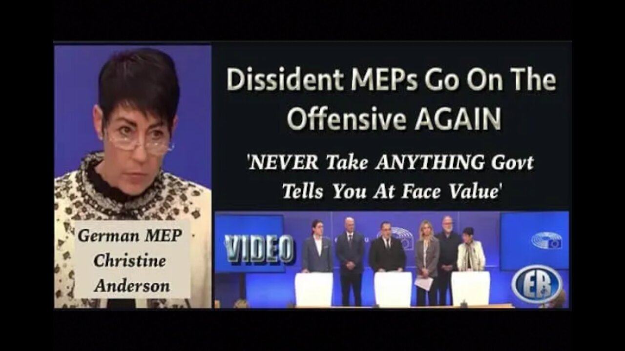 Rebel MEP Christine Anderson prefers jail to forced vaccination