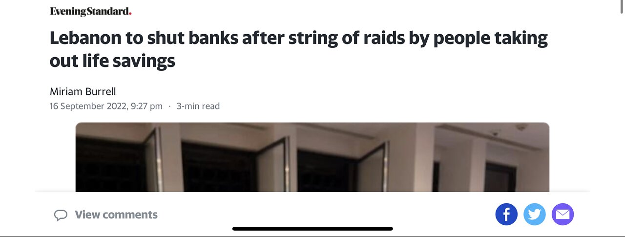 Get your money out of banks! Stock up on food too as things are happening very quickly