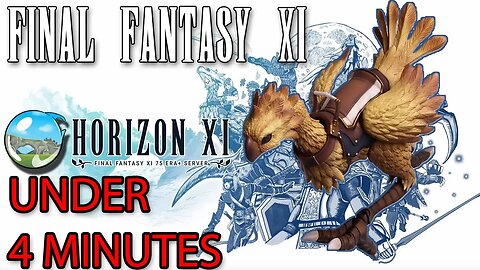 Watch Me Get To Sandy from Bastok In Under 4 Minutes On Chocobo