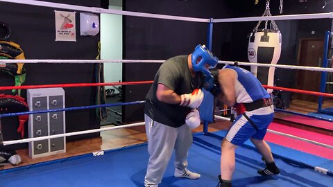 Light body sparring 🥊