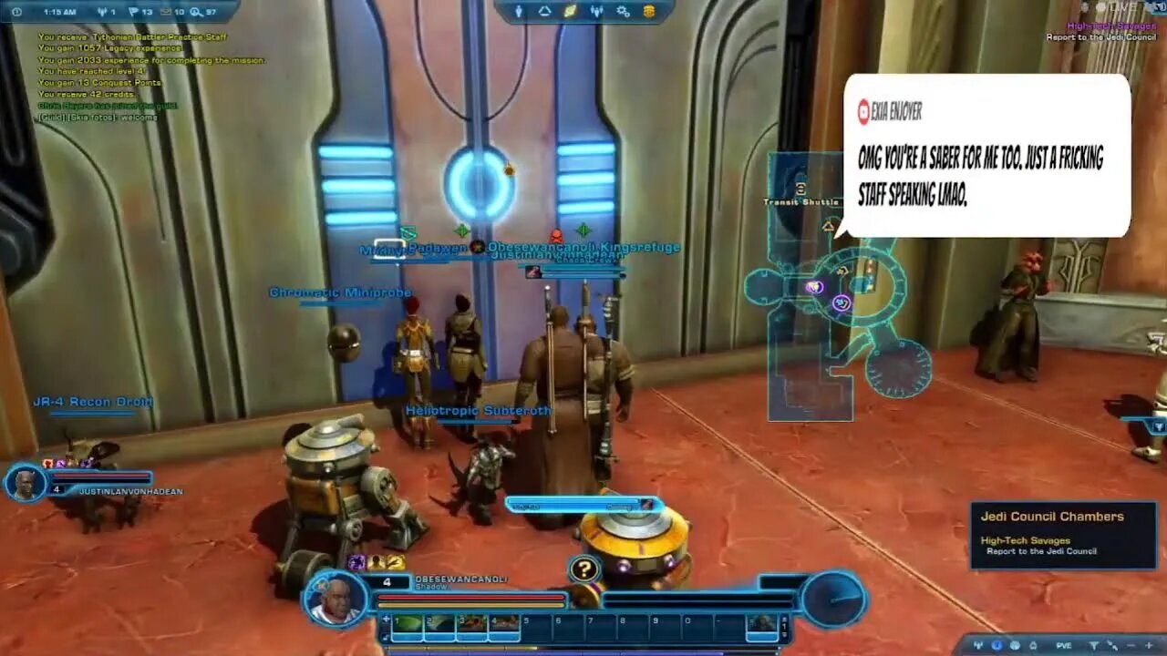 SWTOR: Back in Black! Celebrating the new acquisition of SWOTOR!!!