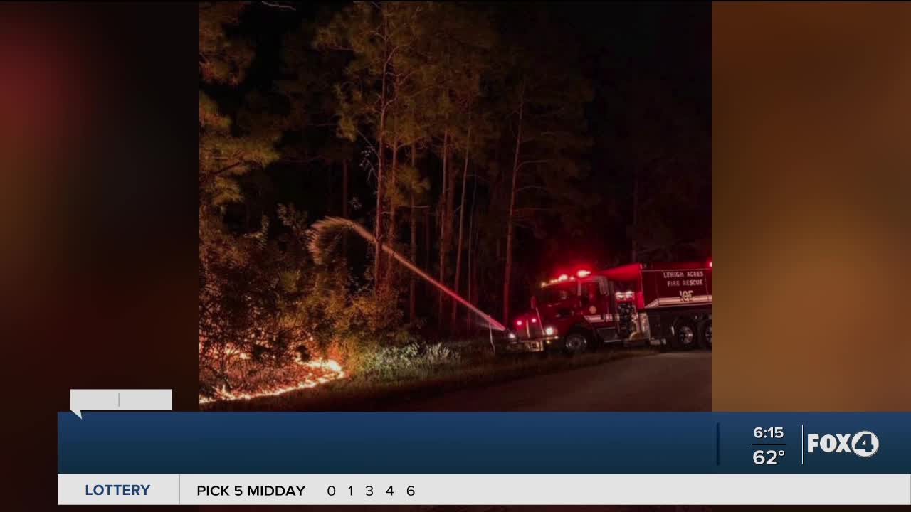 Lehigh Acres Fire District fights many fires