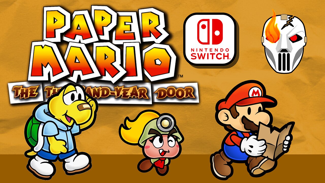 My attempt at the Pit of 100 Trials - Paper Mario the Thousand Year Door HD