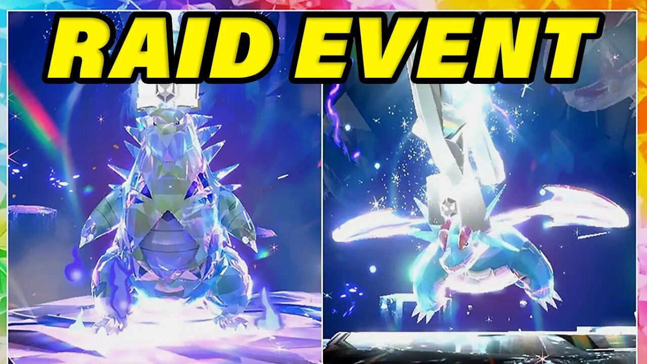 NEW TERA RAID EVENT! Salamence and Tyranitar Tera Raid Event in Pokemon Scarlet and Violet