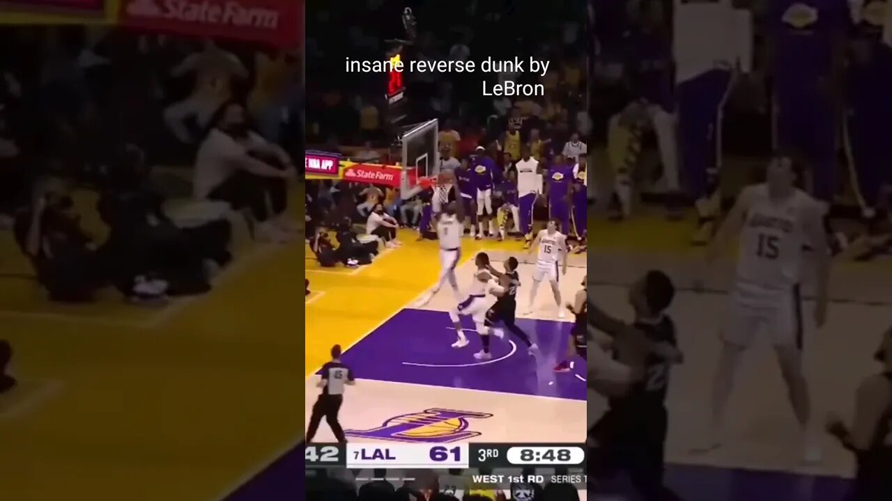 #insane #reverse #dunk #by#lebronjames #nba #basketball#league #updates #2023