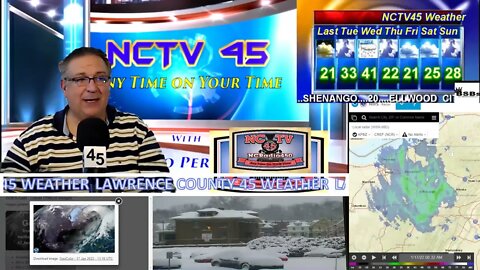 NCTV45 NEWSWATCH WEATHER MORNING MONDAY JANUARY 17 2022 WITH ANGELO PERROTTA